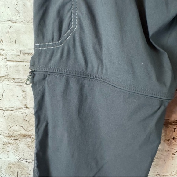 KUHL Women's 10R Dark Grey Performance Cargo Stetch Convertible Hiking Pants - Picture 7 of 10